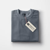 Crew Neck T-shirt in Steel Grey
